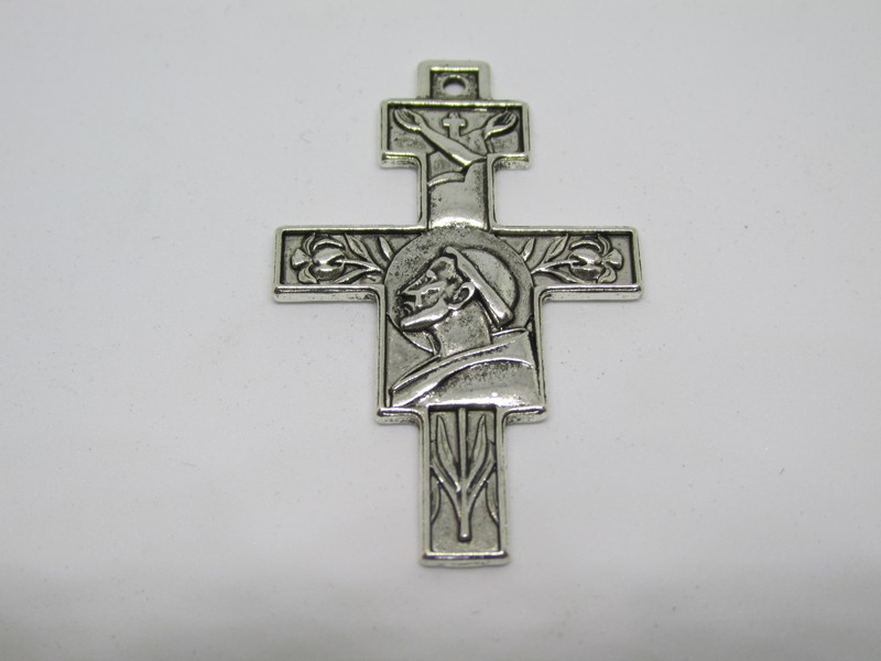 (image for) Greek Cross antique silver #MP68B - Click Image to Close