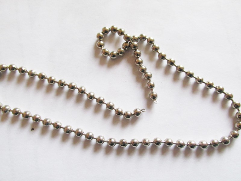 (image for) 4.3mm nickle silver ball chain - BH-SWS
