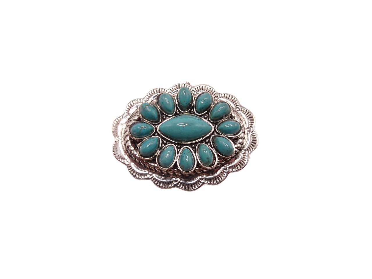 (image for) Concho flat back hat embellishment #EMB-2