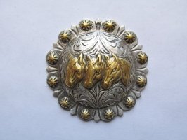 (image for) Concho pendants