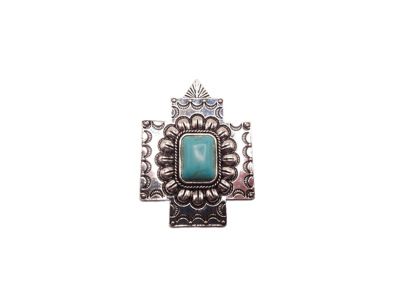 (image for) Cross hat band embellishment #emb-1
