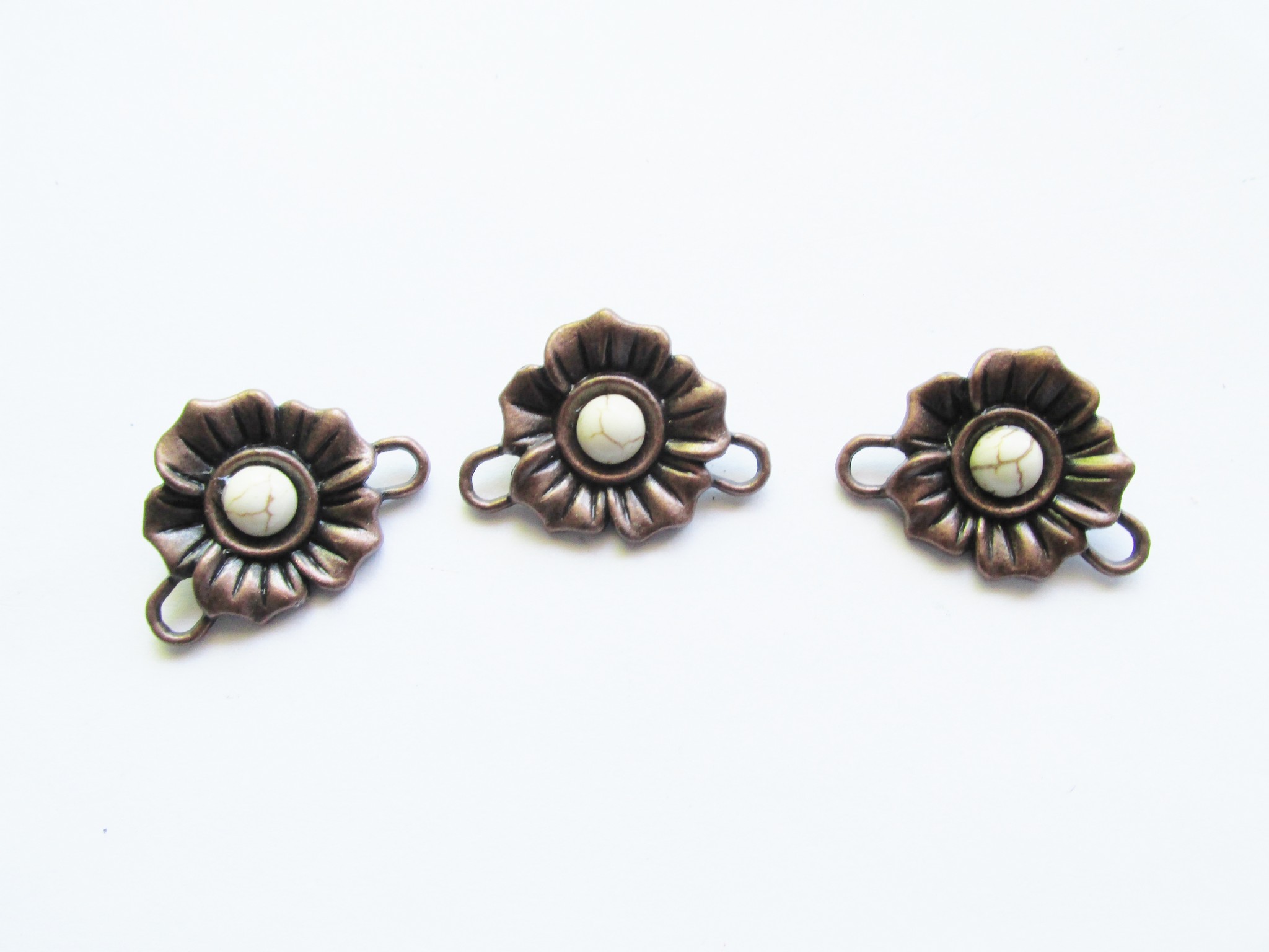 (image for) Connector - Flower (3 pcs) #con-1B