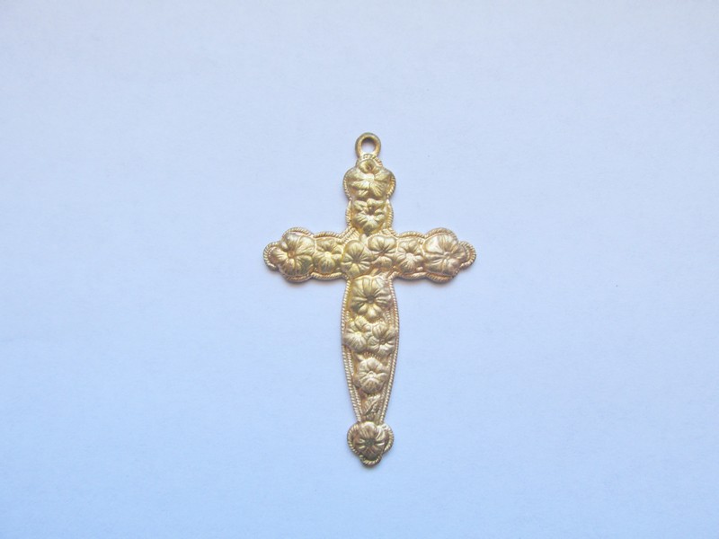 (image for) Brass Cross #SAL-5188 - Click Image to Close