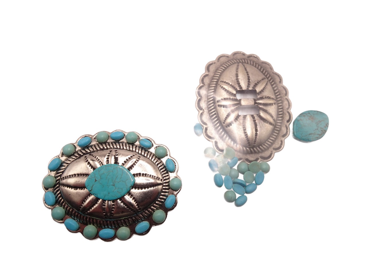 (image for) Concho kit Silver DIY #2