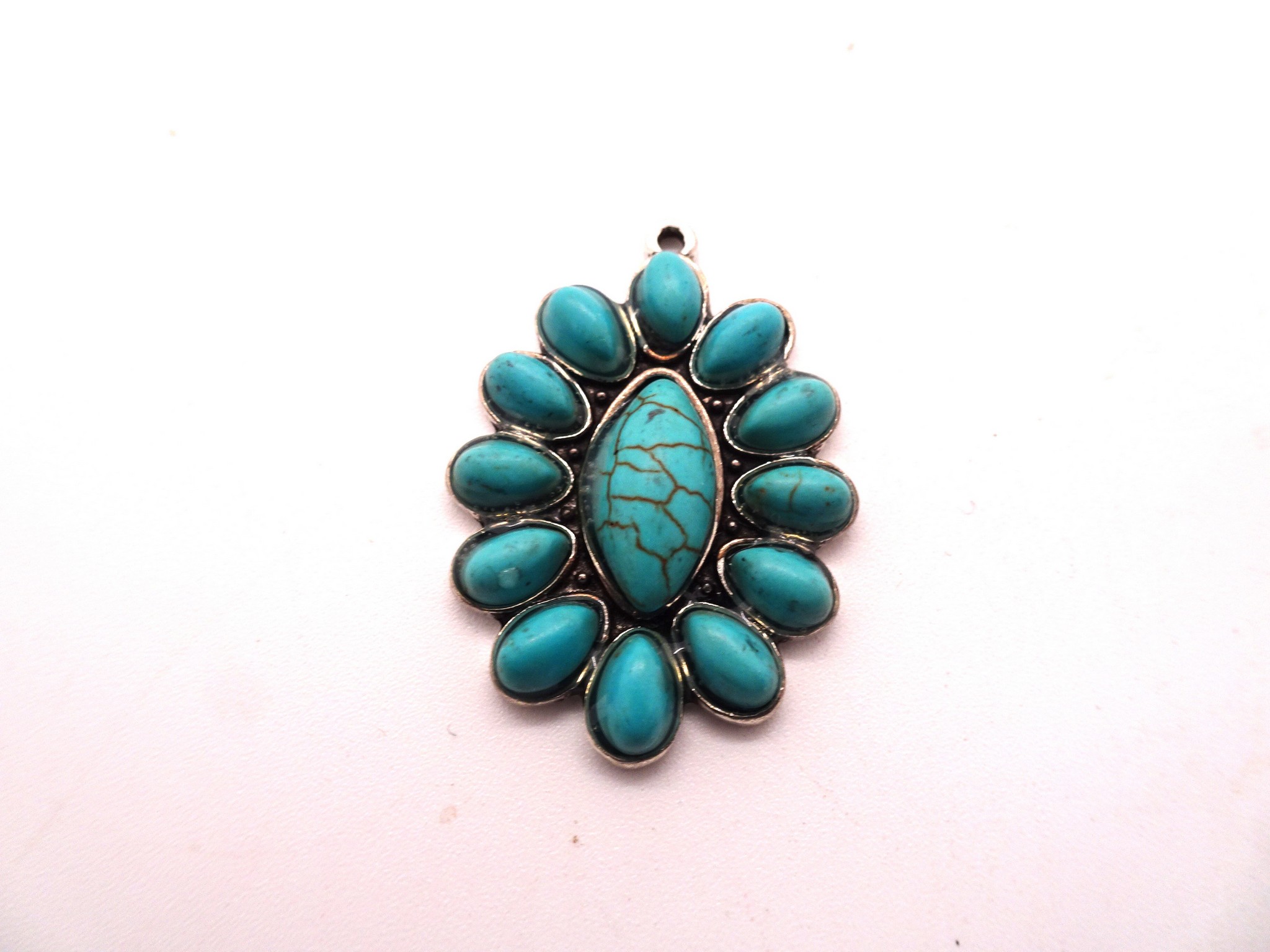 (image for) Turquoise small pendant #PEN-33